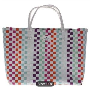 Kate Spade Colorful Checkered Tote
